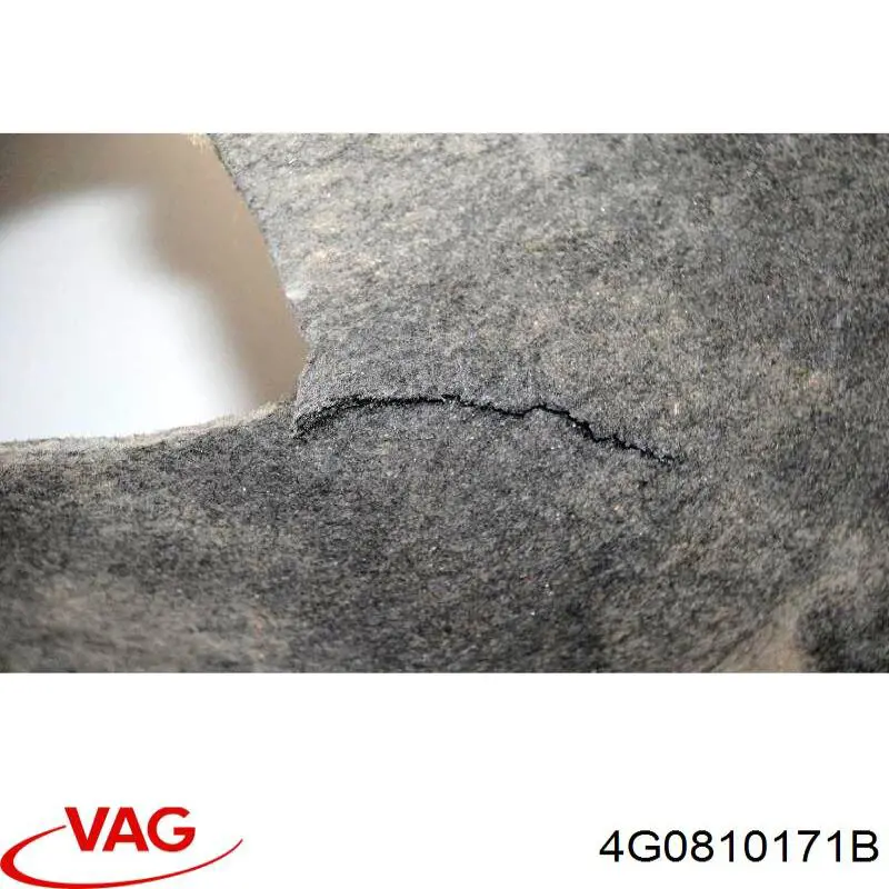 Guardabarros interior izquierdo trasero 4G0810171B VAG