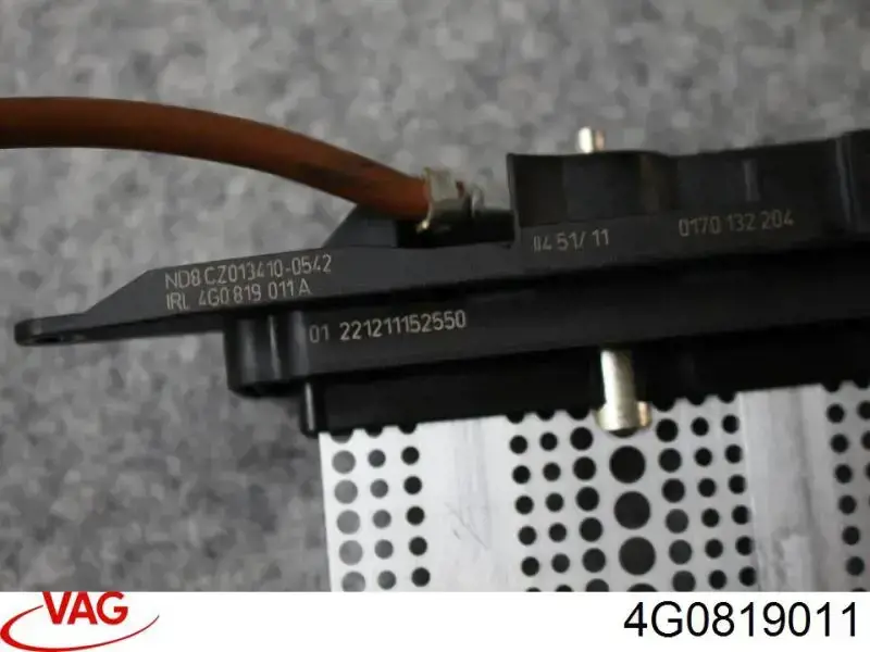 Calentador eléctrico de aire para el sistema de calefacción del habitáculo VAG 4G0819011 precio, desde 103,09 EUR