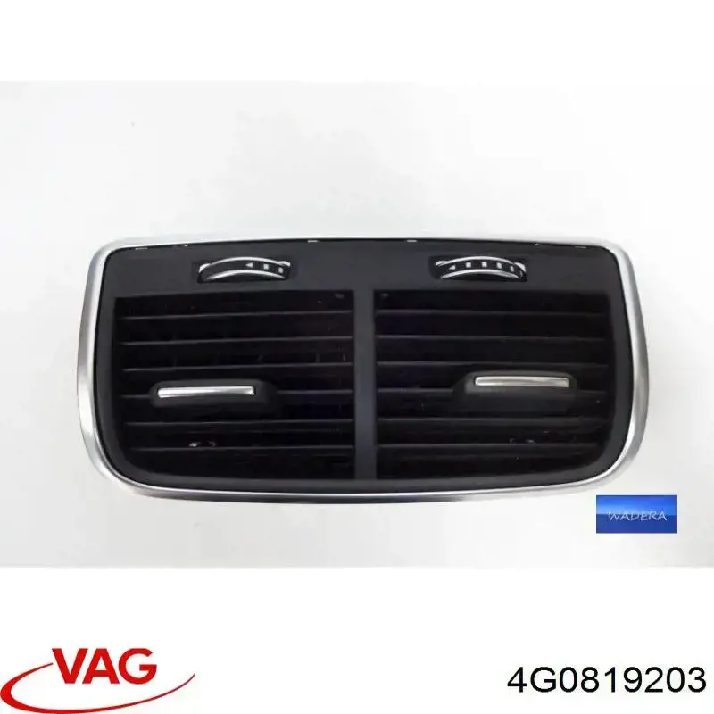 Rejilla de ventilación de salpicadero VAG 4G0819203