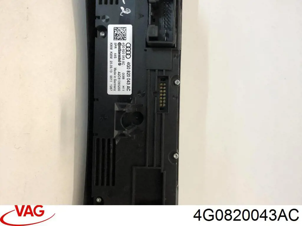  Unidad de control aire acondicionado Audi A6 