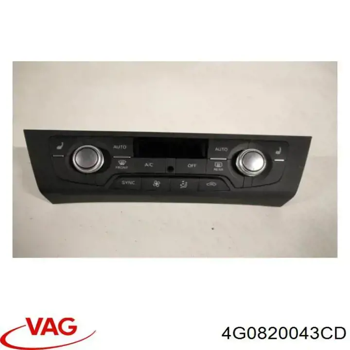 Comprar 4G0820043CD VAG Unidad de control aire acondicionado
