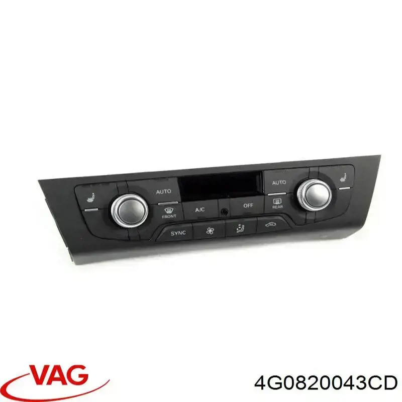 Unidad de control aire acondicionado 4G0820043CD VAG