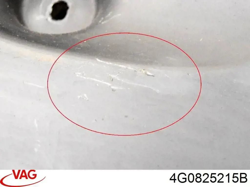 Protector de bajos trasero VAG 4G0825215B