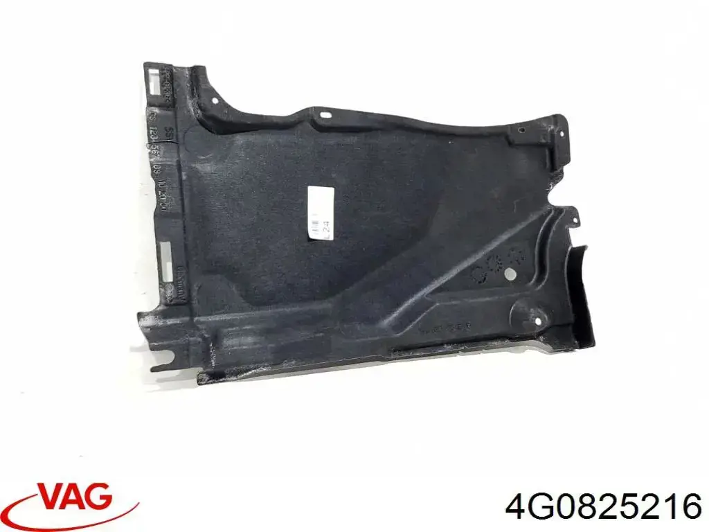 Protección inferior trasera derecha 4G0825216 VAG