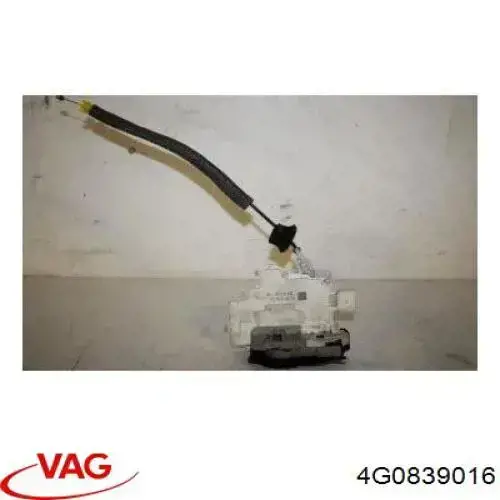 4G0839016 VAG Cerradura de la puerta trasera derecha