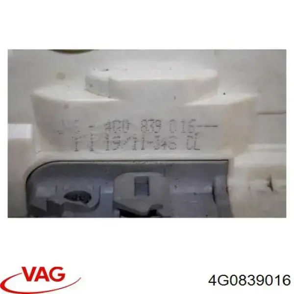Cerradura de la puerta trasera derecha VAG 4G0839016 precio, desde 47,92 EUR