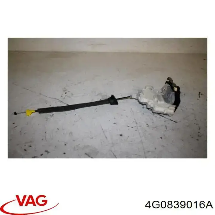 Cerradura de la puerta trasera derecha 4G0839016A VAG