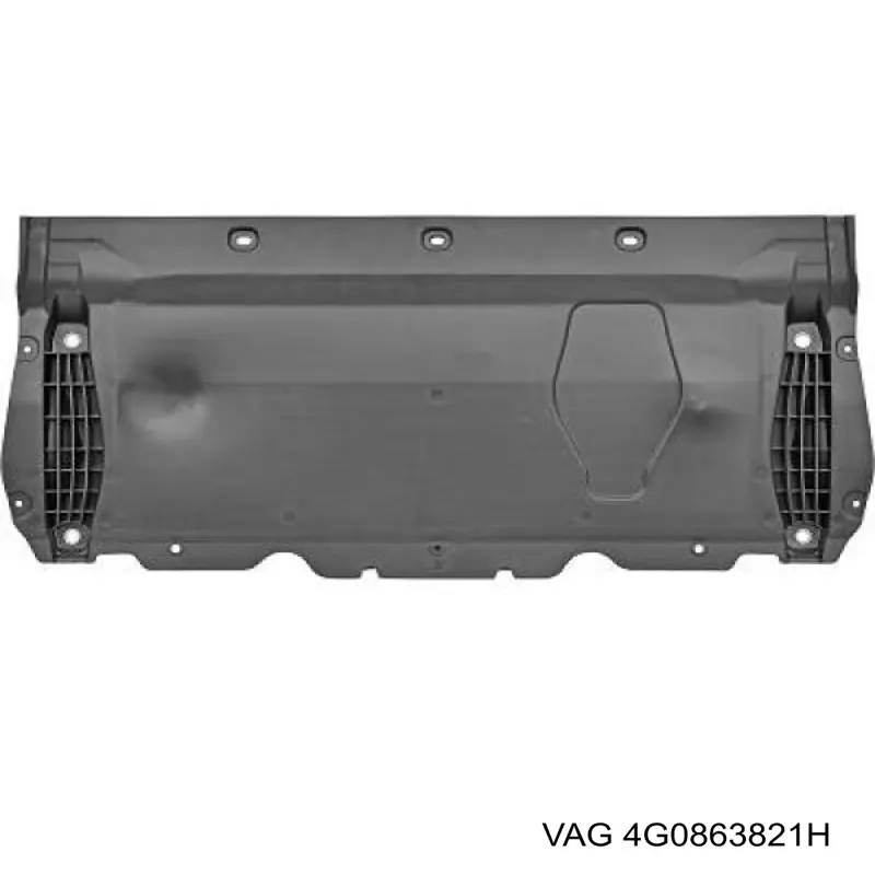 4G0863821H VAG protección motor delantera