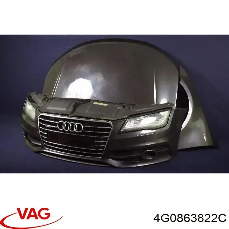  Protección motor / empotramiento Audi A7 