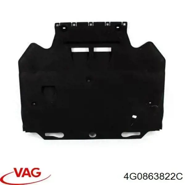 4G0863822C VAG protección motor / empotramiento