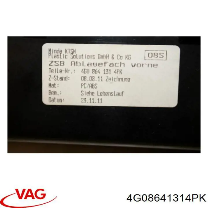 4G08641314PK VAG