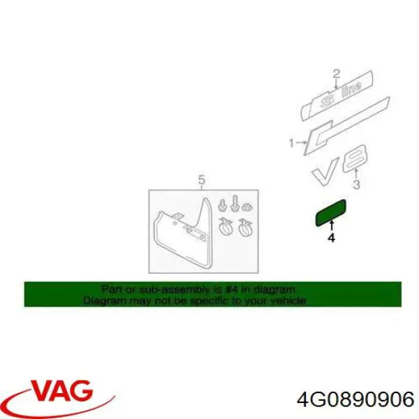  VAG 4G0890906 precio, desde 60,34 EUR