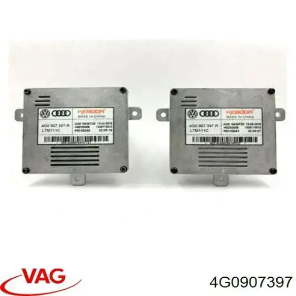 4G0907397 VAG Módulo de control de luces de faros (ECU)