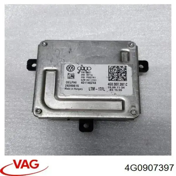 Comprar 4G0907397 VAG Módulo de control de luces de faros (ECU)