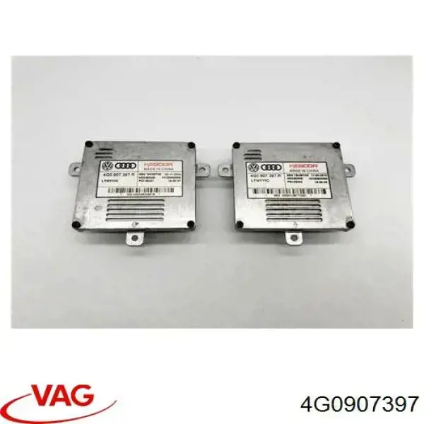 Módulo de control de luces de faros (ECU) 4G0907397 VAG