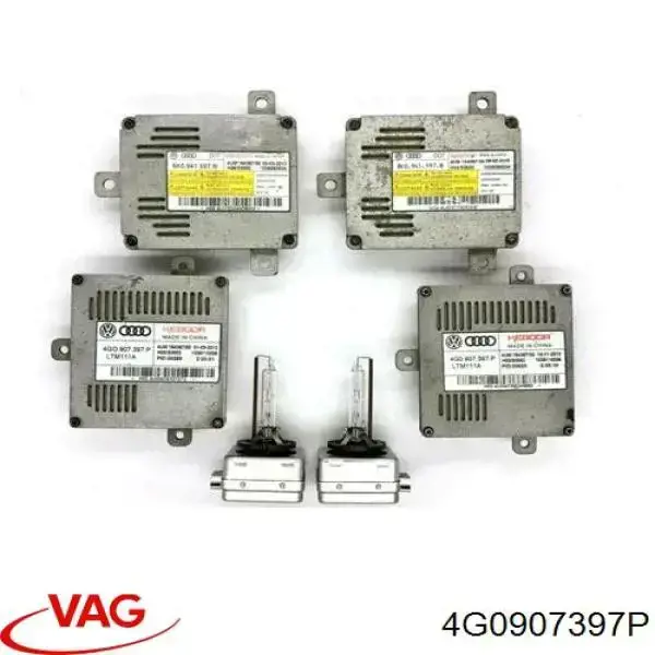 Centralita, faros xenon 4G0907397P VAG