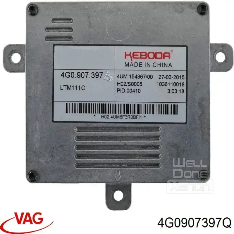Módulo de iluminación VAG 4G0907397Q precio, desde 99,15 EUR