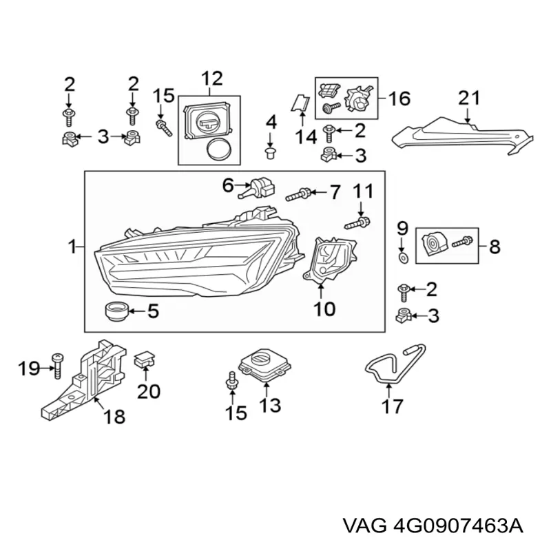  VAG 4G0907463A precio, desde 200,54 EUR