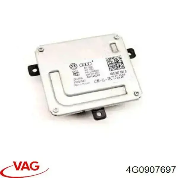 Módulo de control de luces de faros (ECU) 4G0907697 VAG