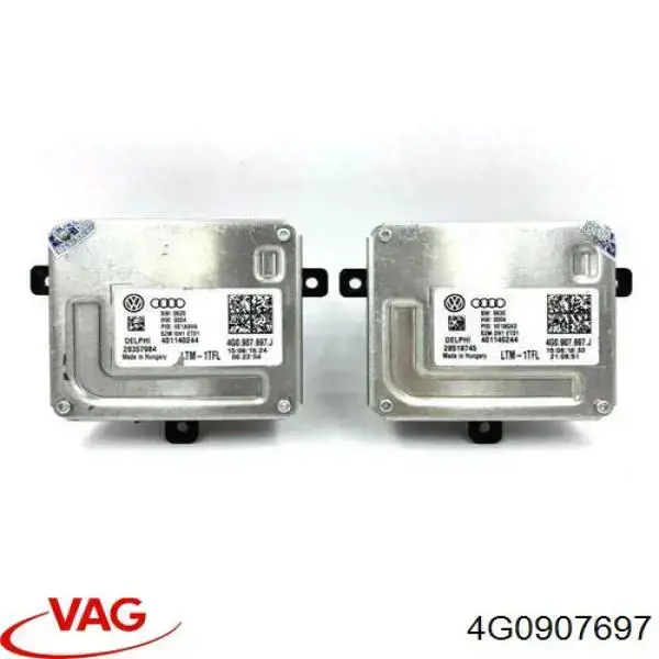4G0907697 VAG Módulo de control de luces de faros (ECU)