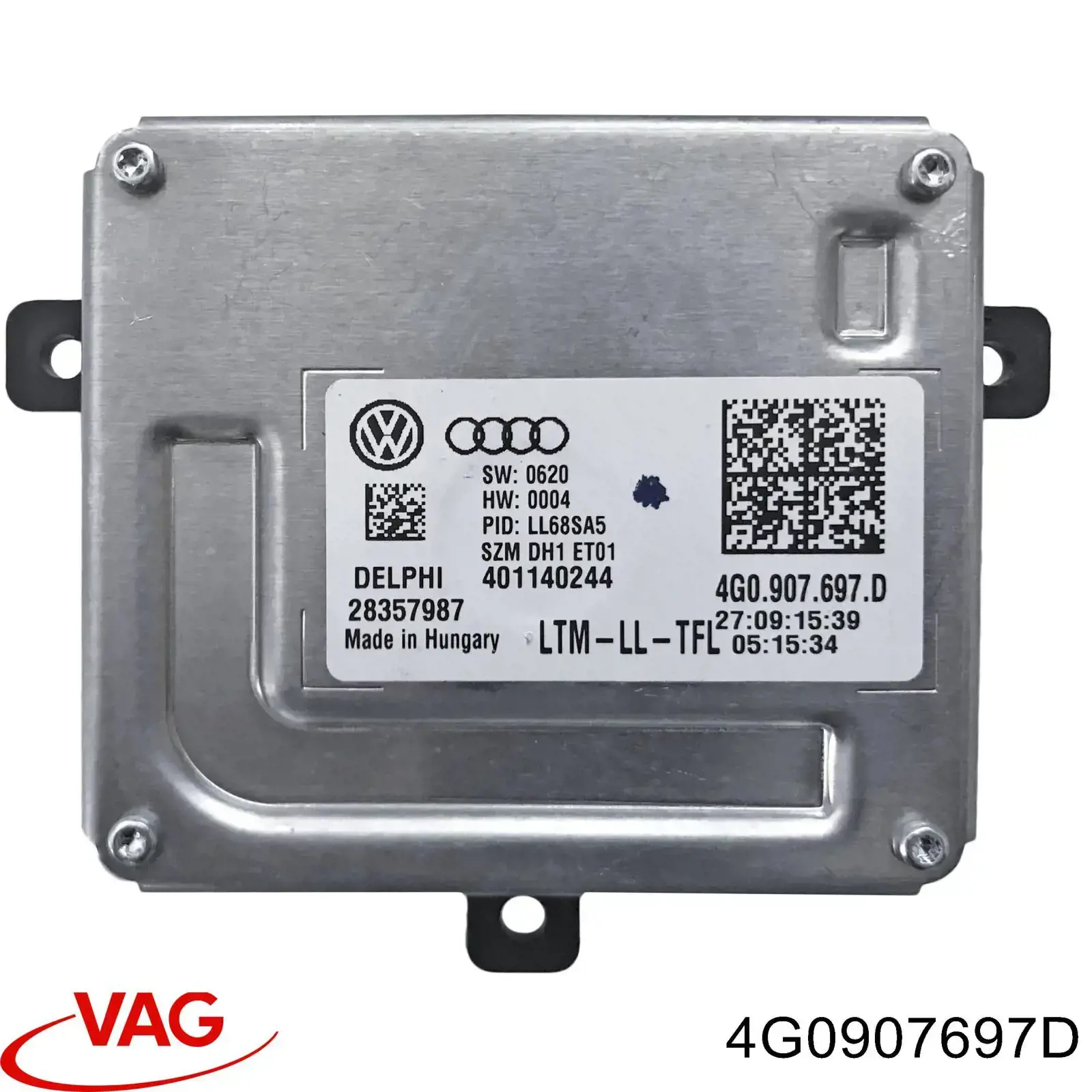 Módulo de control de luces de faros (ECU) VAG 4G0907697D precio, desde 75,50 EUR