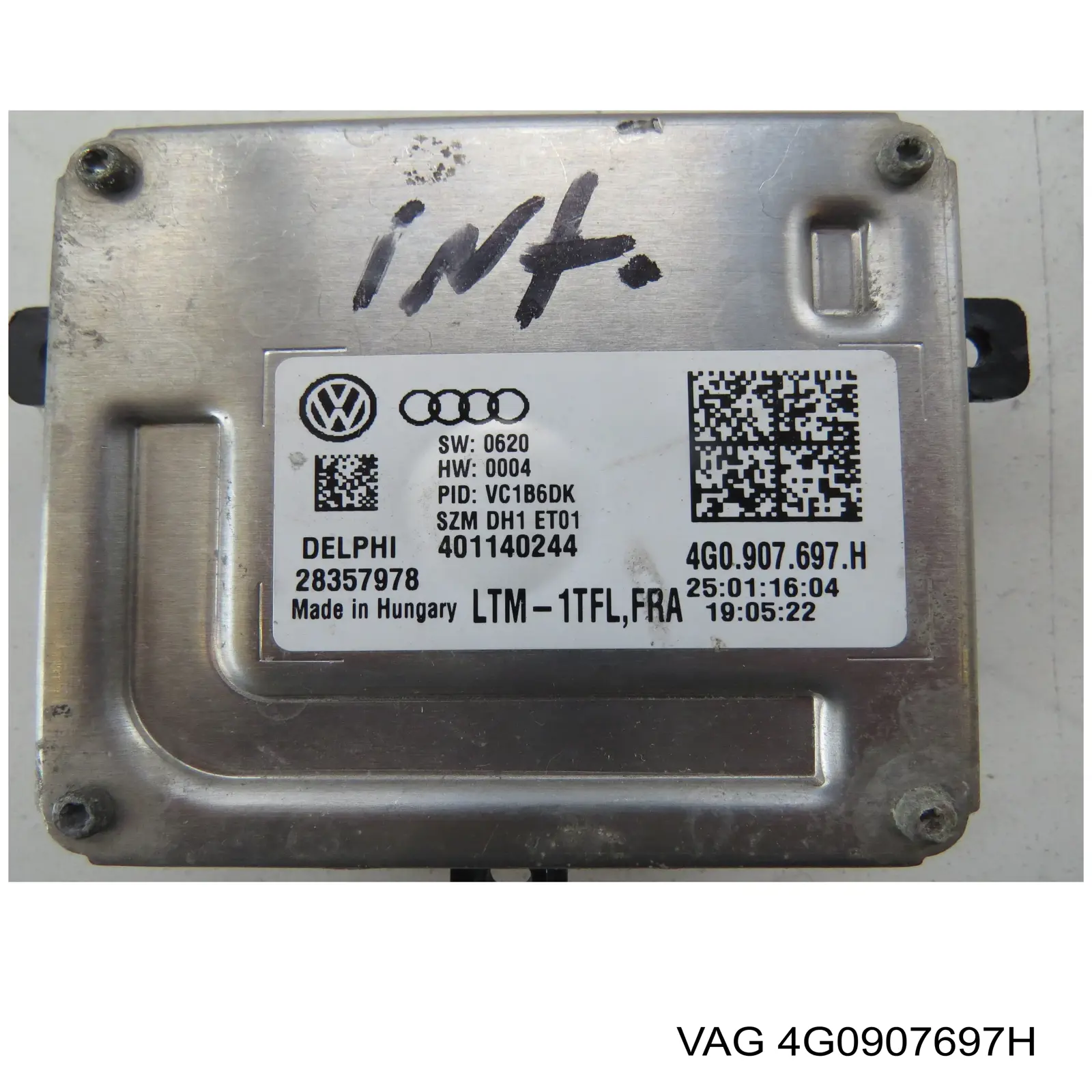 Centralita, faros xenon VAG 4G0907697H precio, desde 117,61 EUR