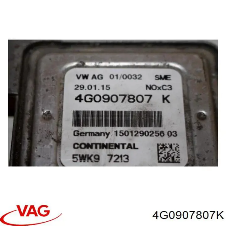  VAG 4G0907807T precio, desde 138,65 EUR