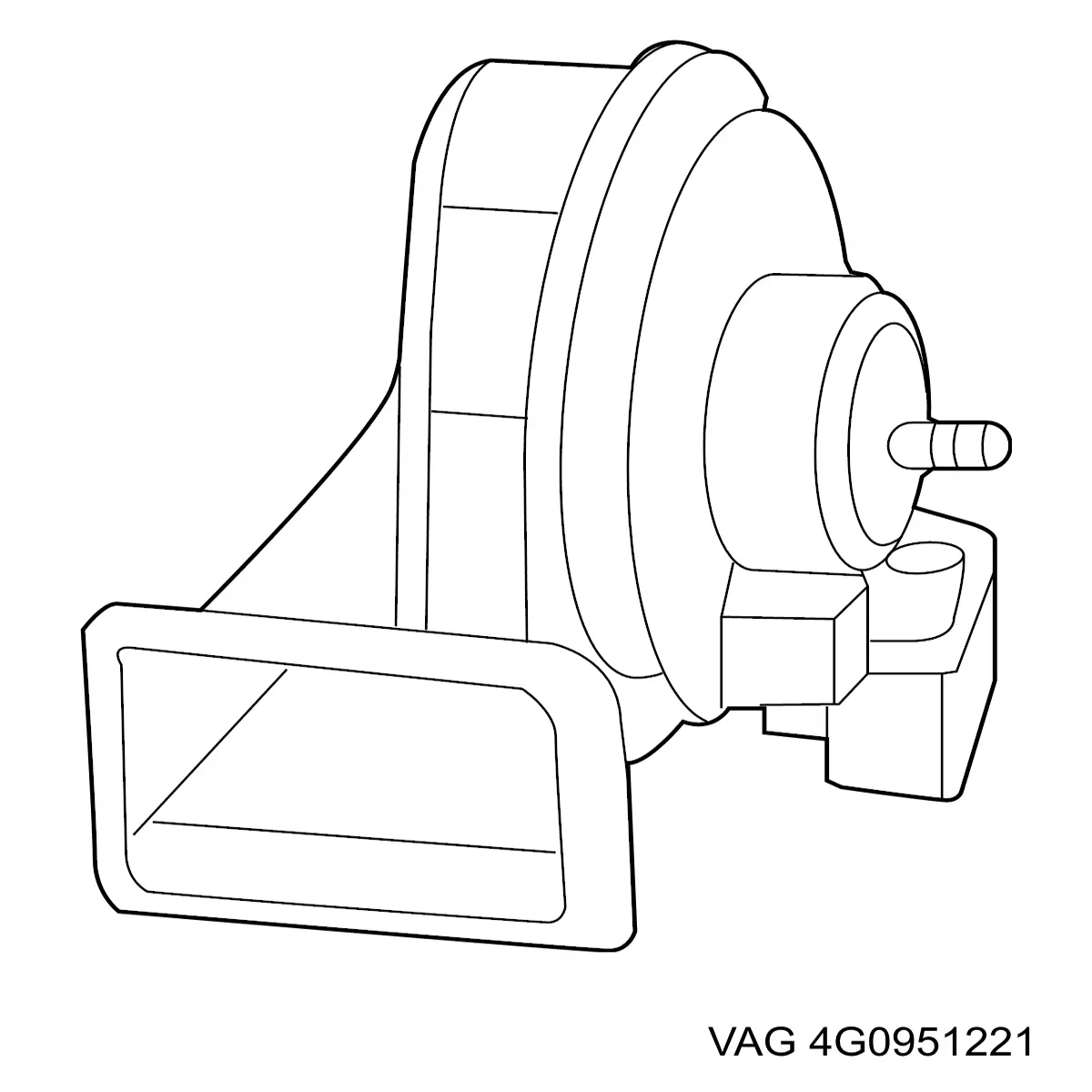 Comprar 4G0951221 VAG Claxon
