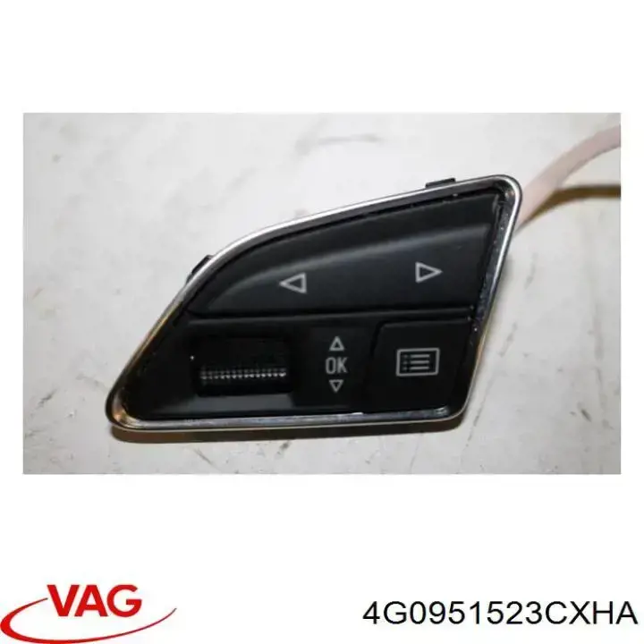Comprar 4G0951523CXHA VAG Módulo de interruptores del volante