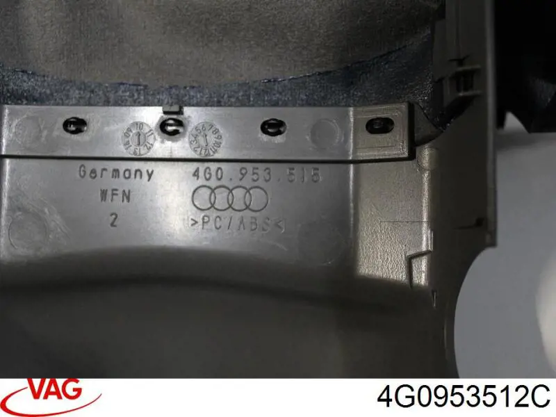 Cubierta protectora de la dirección VAG 4G0953512C precio, desde 78,41 EUR