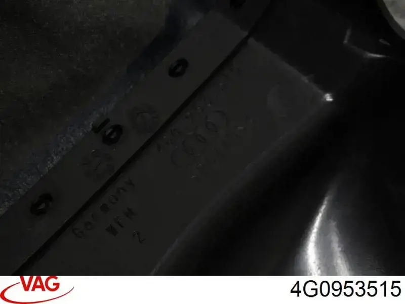 Cubierta protectora de la dirección VAG 4G0953515