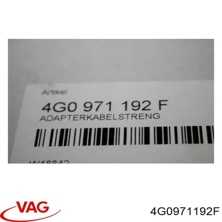  VAG 4G0971192F precio, desde 189,74 EUR