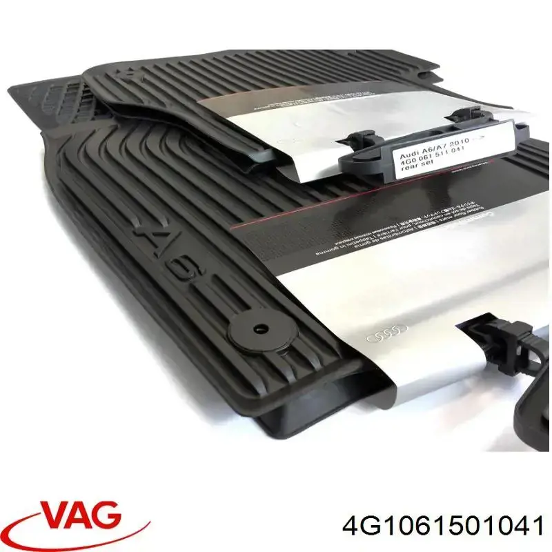 Comprar 4G1061501041 VAG Juego de alfombrillas delanteras, 2 piezas