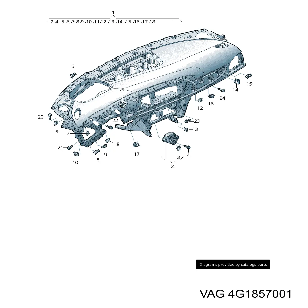 4G1857001 VAG