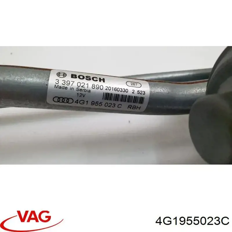 Trapezio del limpiaparabrisas VAG 4G1955023C precio, desde 46,28 EUR