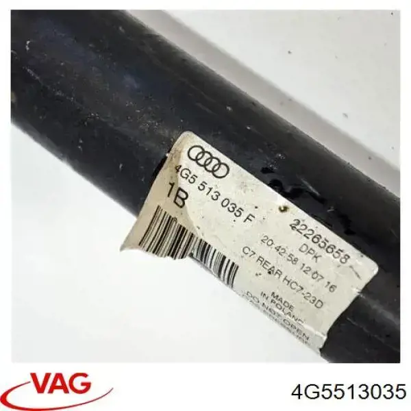 Amortiguador trasero VAG 4G5513035 precio, desde 34,86 EUR