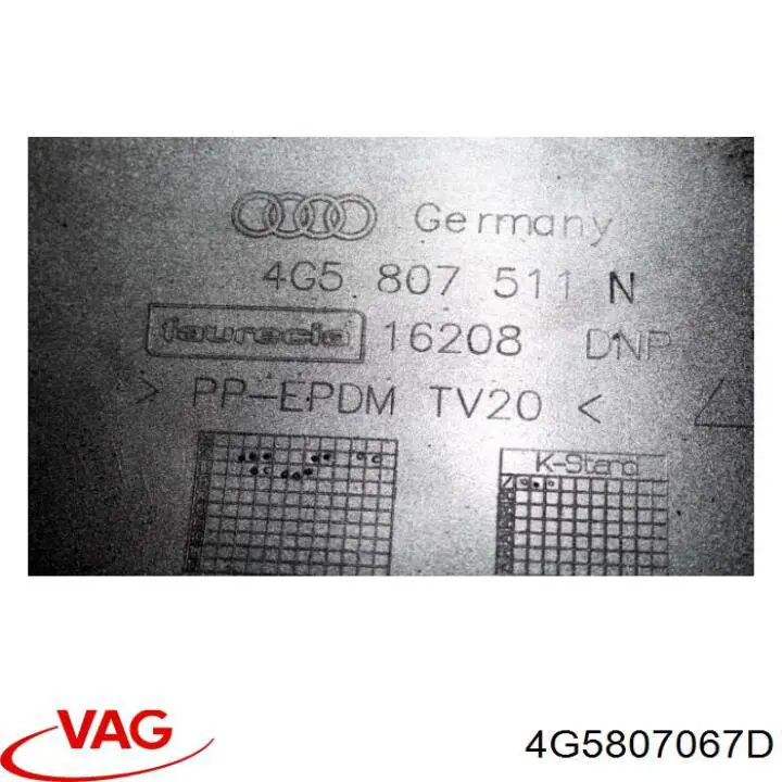 4G5807067D VAG