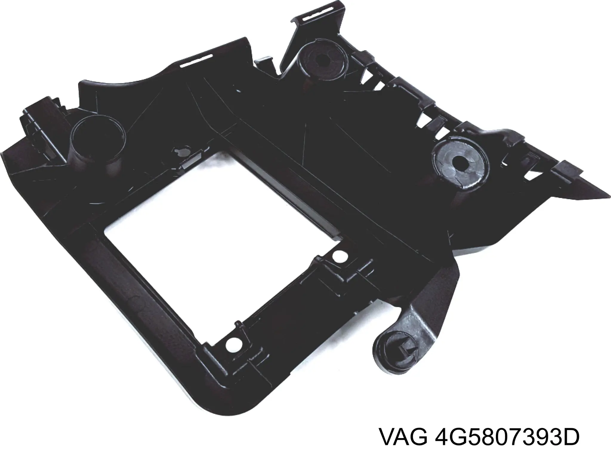 4G5807393D VAG Soporte de parachoques trasero izquierdo