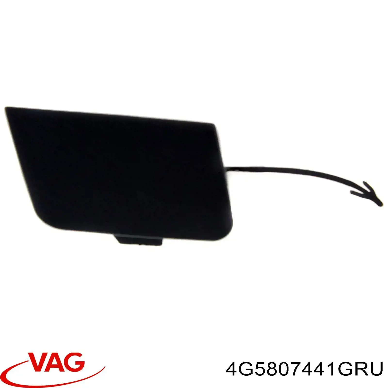 Cobertura de parachoques, enganche de remolque, trasera Audi A6 C7 (4G2, 4GC)