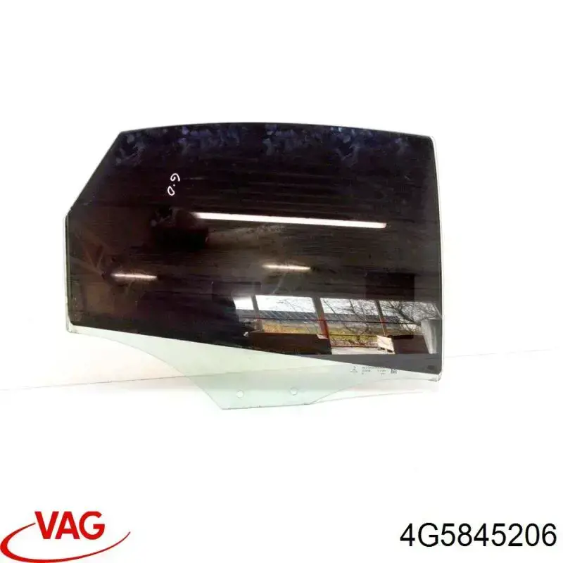 Comprar 4G5845206 VAG Cristal de puerta trasera derecha