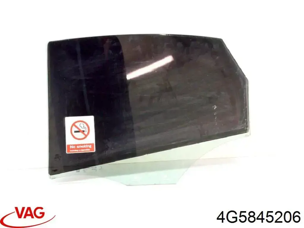4G5845206 VAG Cristal de puerta trasera derecha