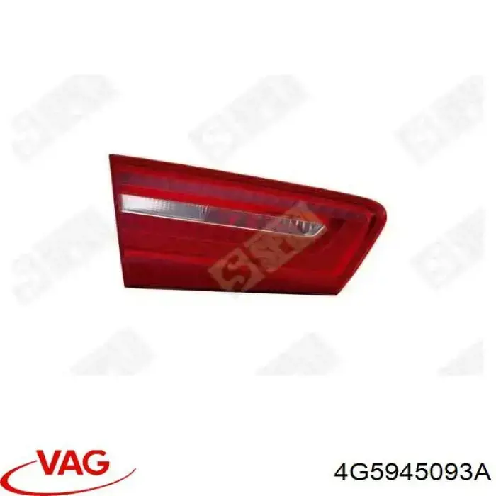4G5945093A VAG Piloto trasero interior izquierdo