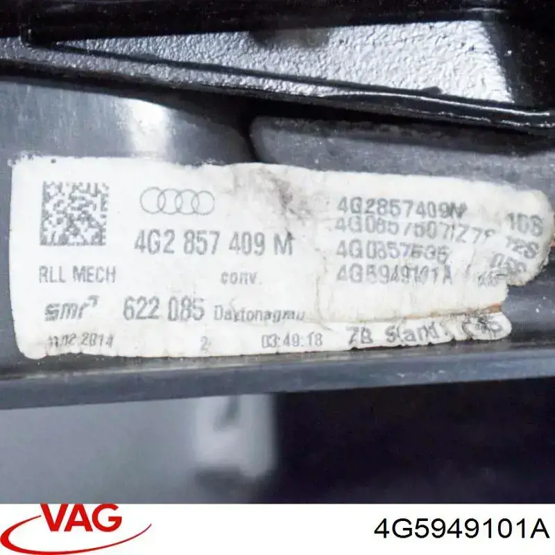 Comprar 4G5949101A VAG Luz intermitente de espejo retrovisor izquierdo