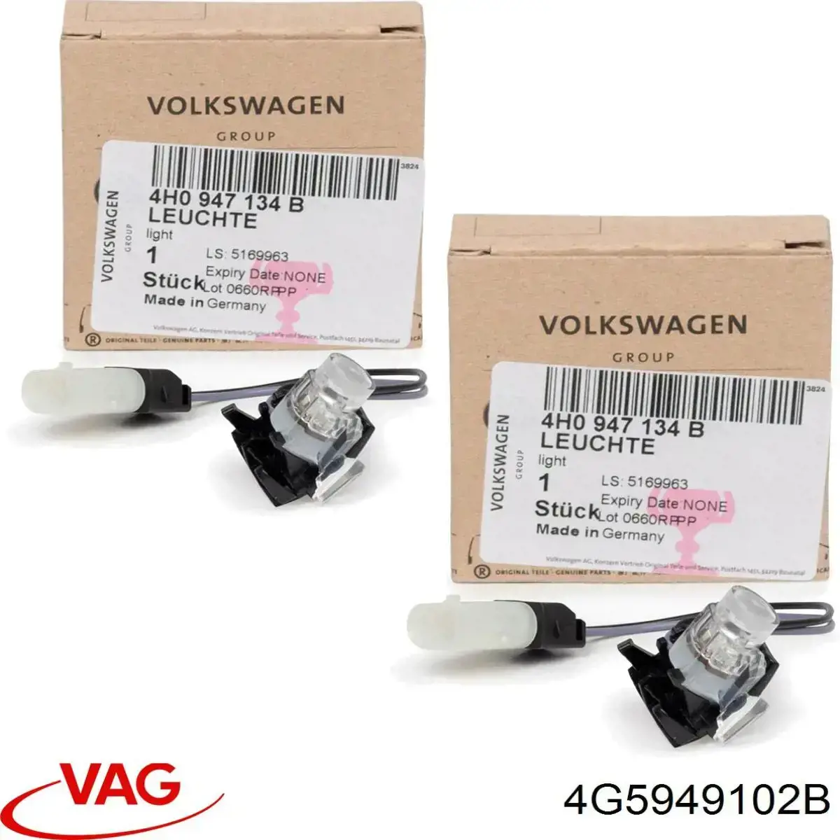 Comprar 4G5949102B VAG Luz intermitente del espejo retrovisor derecho