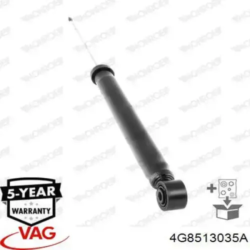 Amortiguadores traseros VAG 4G8513035A