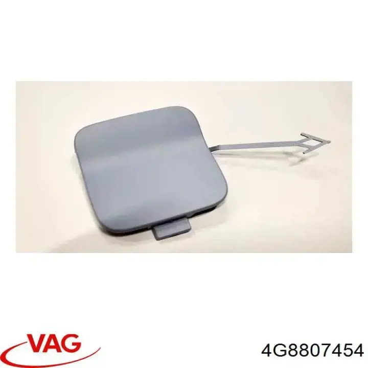 4G8807454 VAG soporte de parachoques trasero derecho