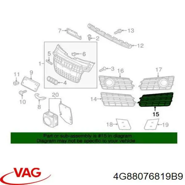 4G8807681 Market (OEM)