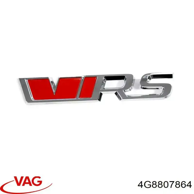 4G8807864 VAG Soporte del paragolpes trasero derecho