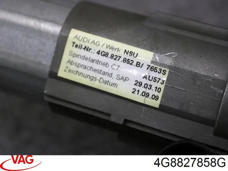 4G8827858G VAG Motor de apertura y cierre del maletero