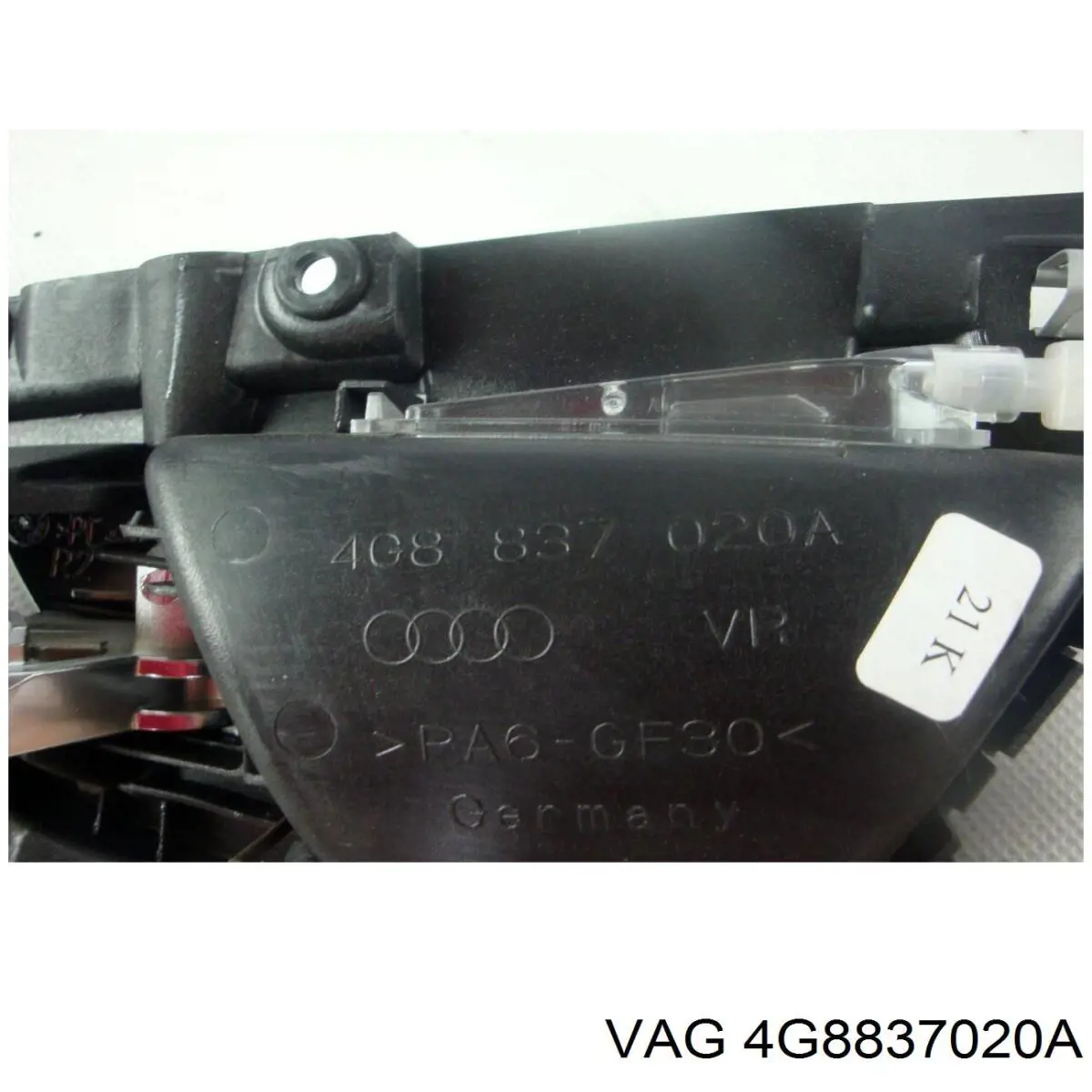 4G8837020A VAG Manija interior de puerta delantera derecha